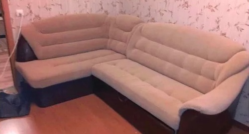 Перетяжка углового дивана. Сорочинск