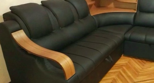 Перетяжка кожаного дивана. Сорочинск